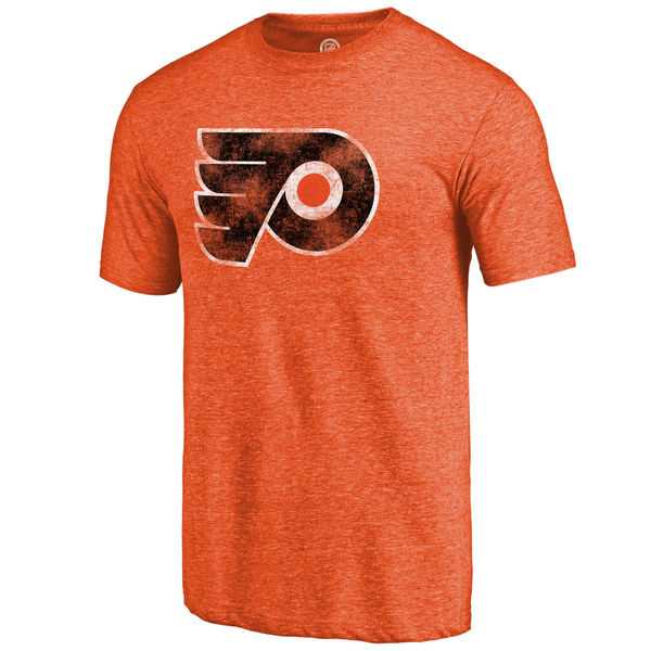 Men's Philadelphia Flyers Fanatics Branded Distressed Primary Logo Tri Blend T-Shirt Orange FengYun,We sell and wholesale Men's Philadelphia Flyers Fanatics Branded Distressed Primary Logo Tri Blend T-Shirt Orange FengYun on line form chian!